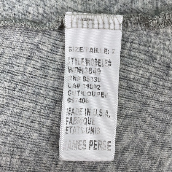 James Perse Standard Color-Block Tee - Picture 11 of 12